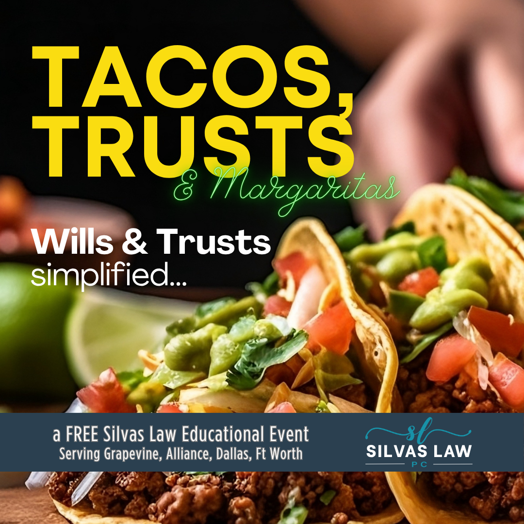 Mimosas, Wills & Trusts ~ Saturday, May 17th @ 10am